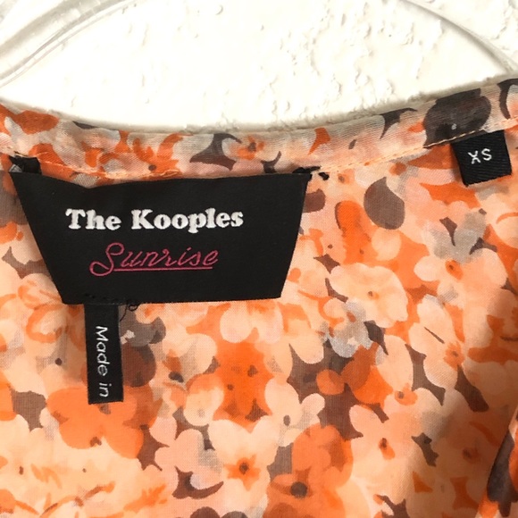 The Kooples Mimosa Silk Dress sz. XS - Picture 9 of 12